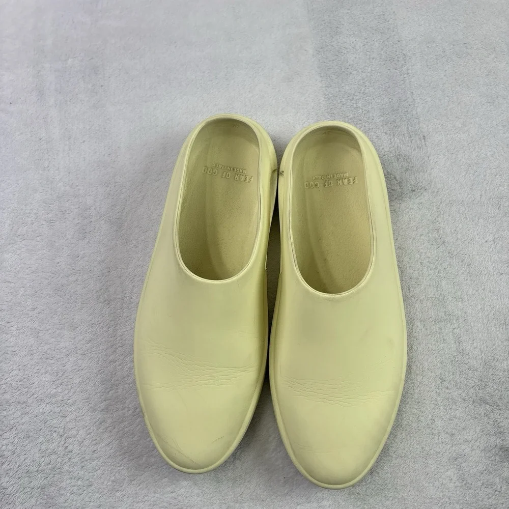 Fear of God The California Sandals Foam Slippers Slides Yellow EU Size 41 Mens 8